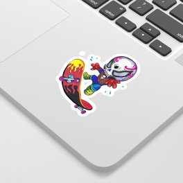 Spider Calaca Sticker