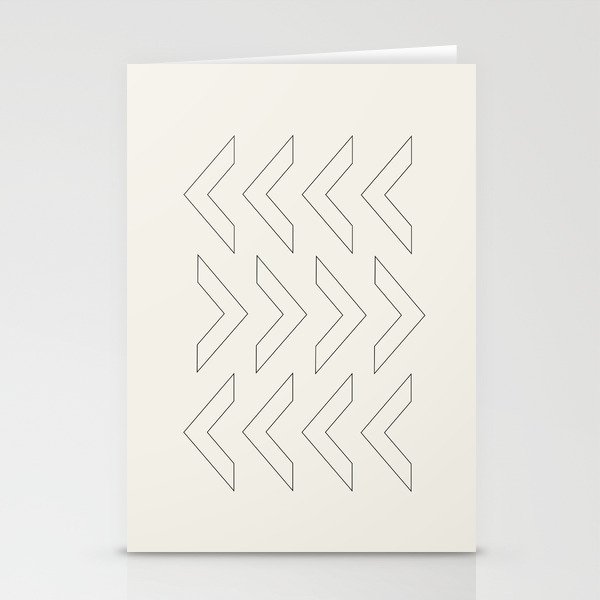 Minimal Geometric Art 04 Stationery Cards
