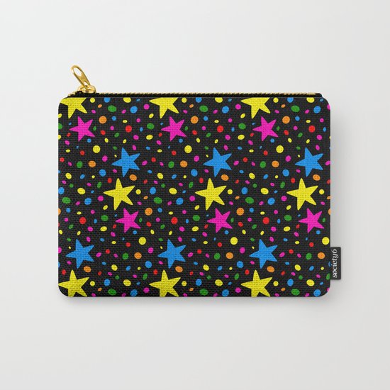 Colorful Stars Carry-All Pouch