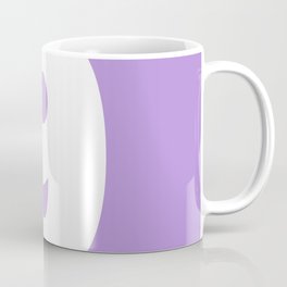 9 (White & Lavender Number) Mug