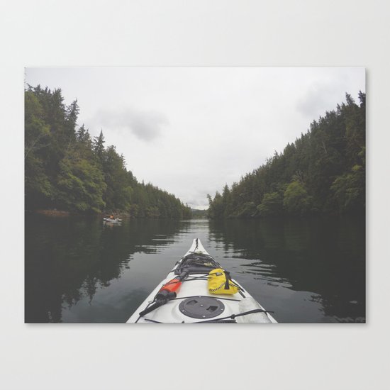 Live the Kayak Life Canvas Print