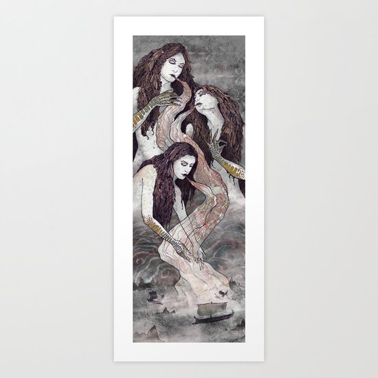 The Sirens' Lure Art Print