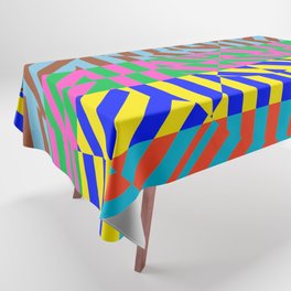 Best Abstract Art (80s Neon Colors) Tablecloth
