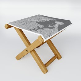 Sydney city map sketch Folding Stool