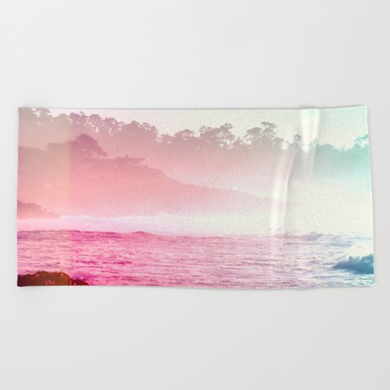 Summer on the Coast Beach Towel