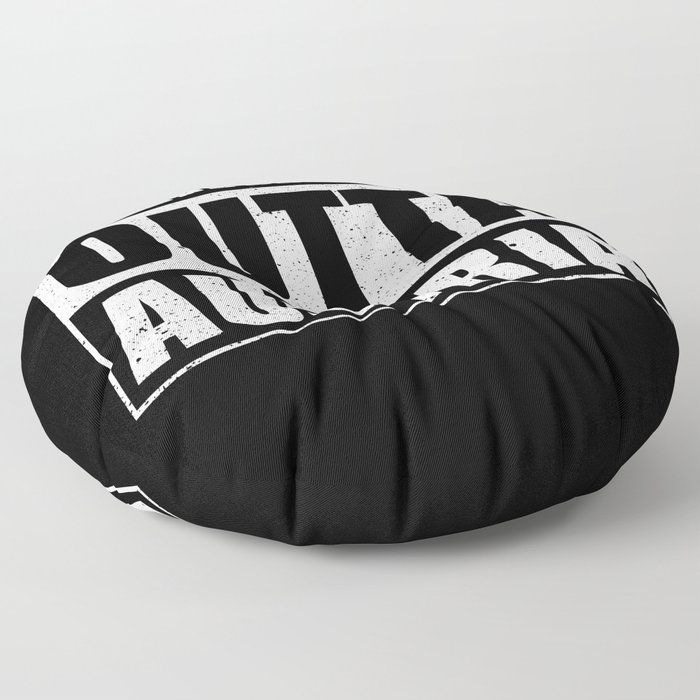 Straight Outta Austria Floor Pillow