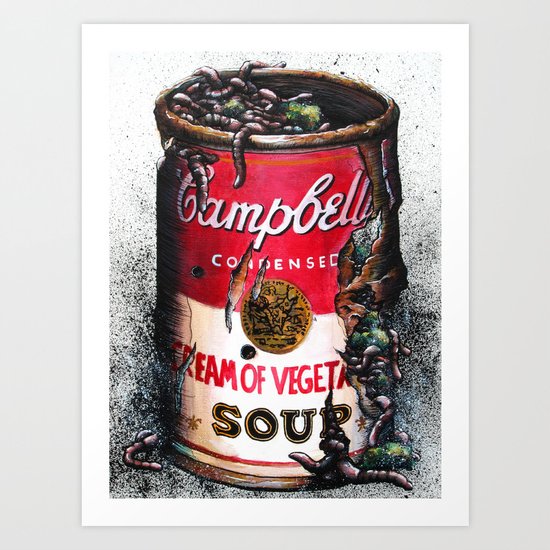 Cream of Vegetable Art Print