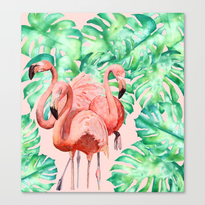 Flamingo Ivelin Canvas Print