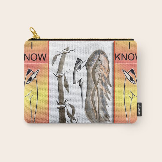 I Know Carry-All Pouch