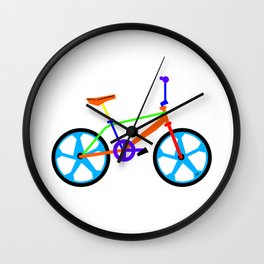 BMX Wall Clock | Graphicdesign, Bikes, Urban, Hiphop, Hipster, Street, Bmxing, 80S, School, Classicbikes 