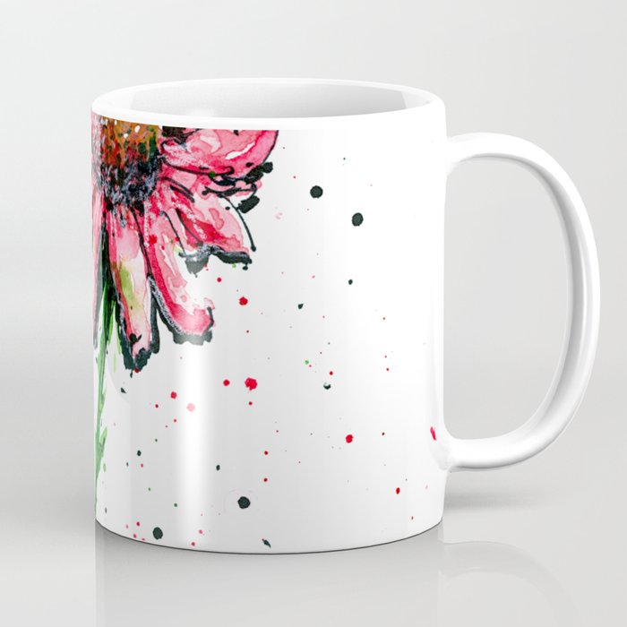 Pink Coneflower Coffee Mug