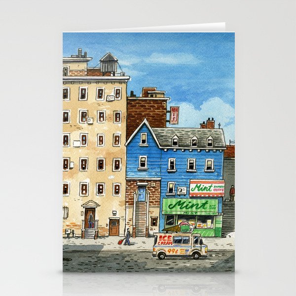 The Blue House Stationery Cards