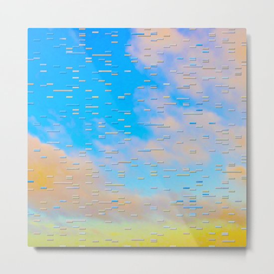 Blip Metal Print