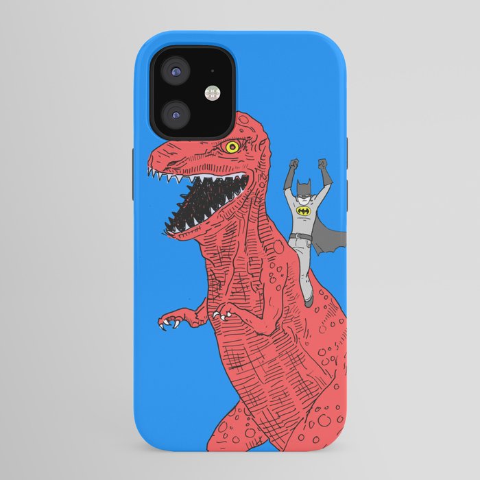 Couple Dinosaur Phone Case - Black and Pink iPhone Cases