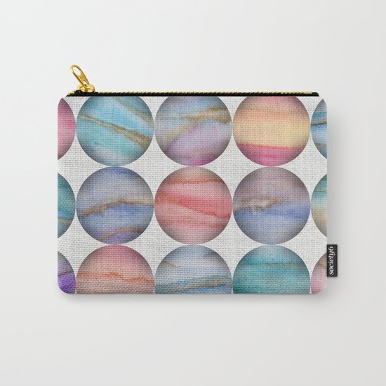 Marble Bubbles Carry-All Pouch