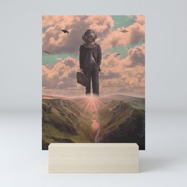 The UFO Guy Mini Art Print