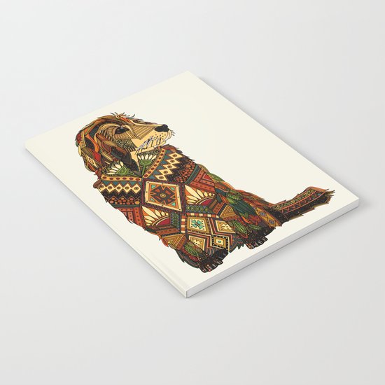 Golden Retriever ivory Notebook