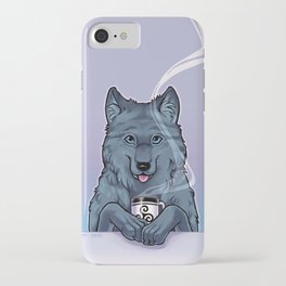 Tea Wolf iPhone Case