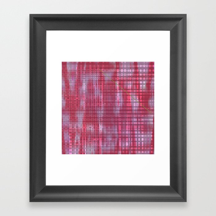 Interesting abstract background and abstract texture pattern design artwork. Framed Art Print