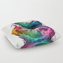 Angel of Colors Floor Pillow