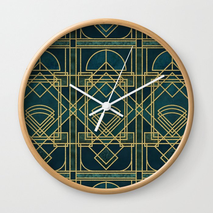 Art Deco Elegant Gatsby Style Wall Clock