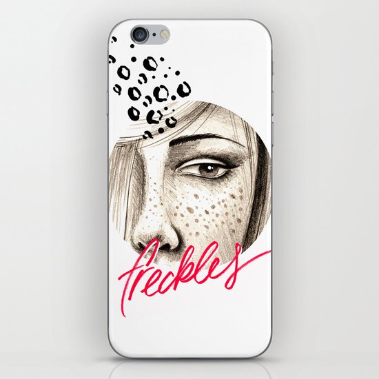 Freckles iPhone & iPod Skin