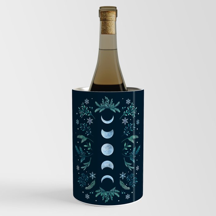 Moonlight Garden - Teal Snow Wine Chiller