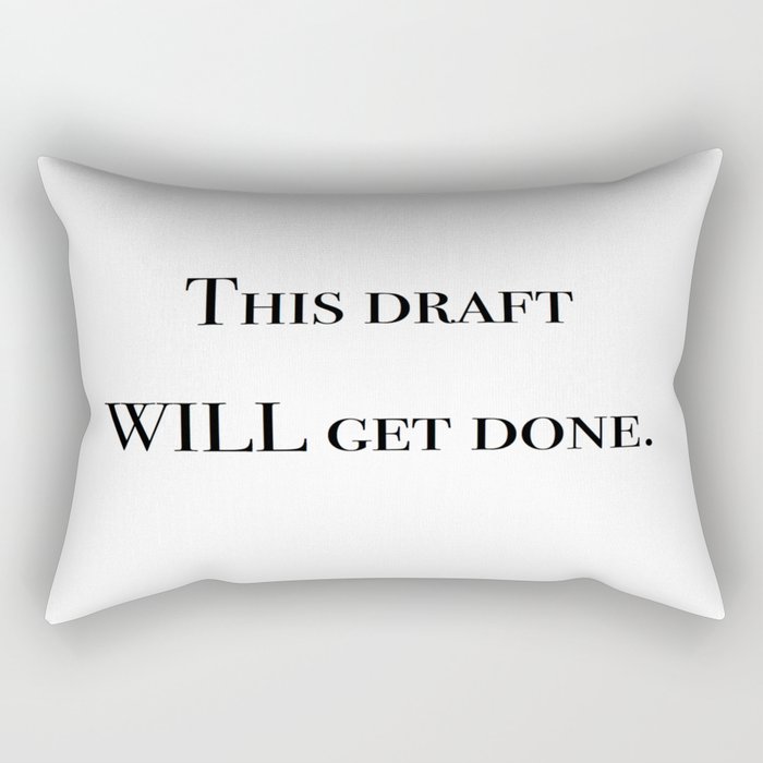 White pillows with deals black writing