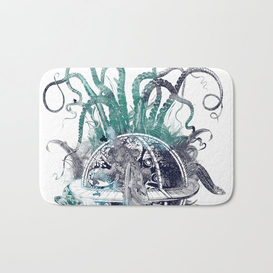 strange artefact amusement park Bath Mat
