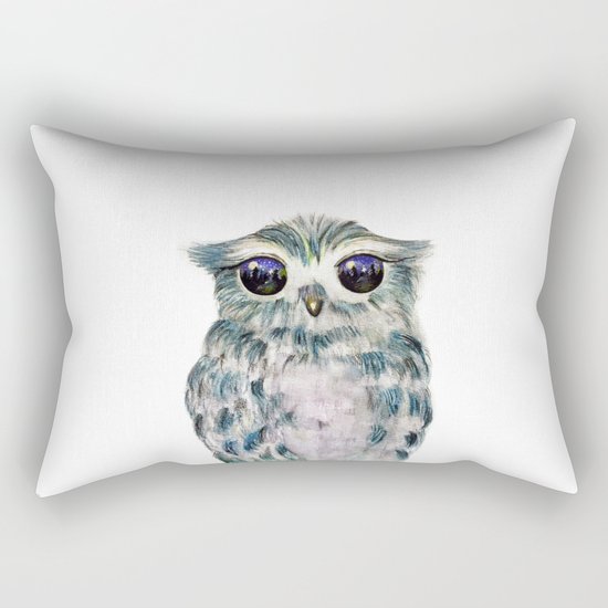 Little Owl Rectangular Pillow