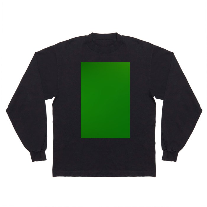 26  Green Gradient Background 220713 Minimalist Art Valourine Digital Design Long Sleeve T Shirt