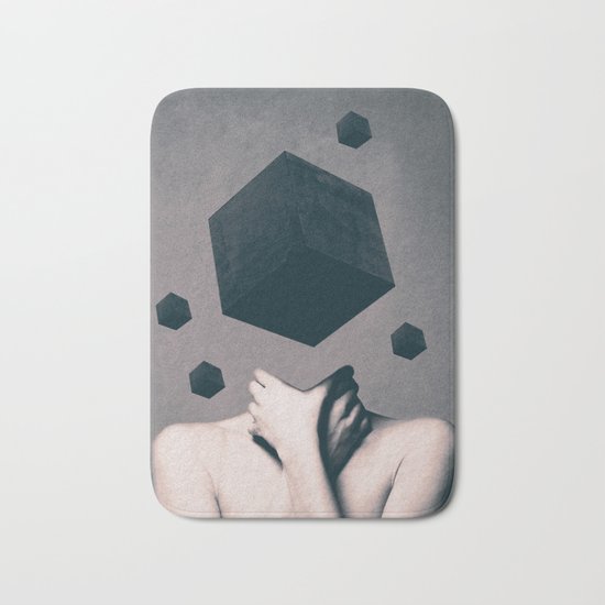 Think Outside The Box Bath Mat