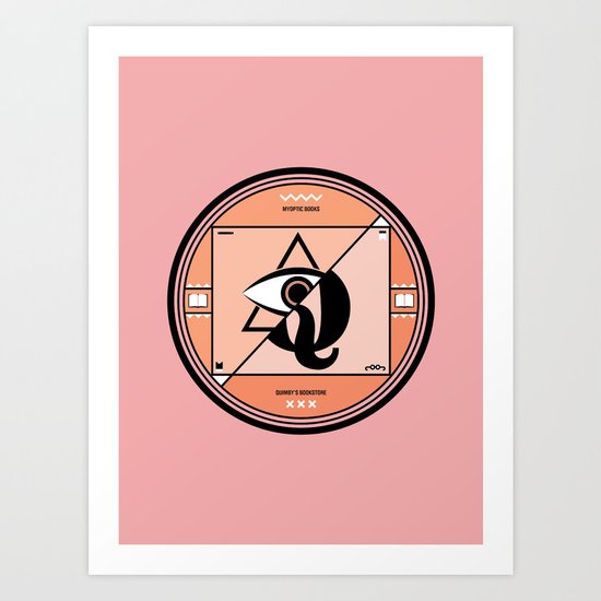 Chicago Print - Book Stores Art Print