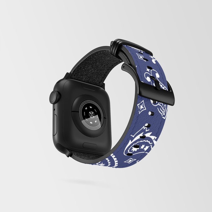 Blue bandana apple watch band new arrivals