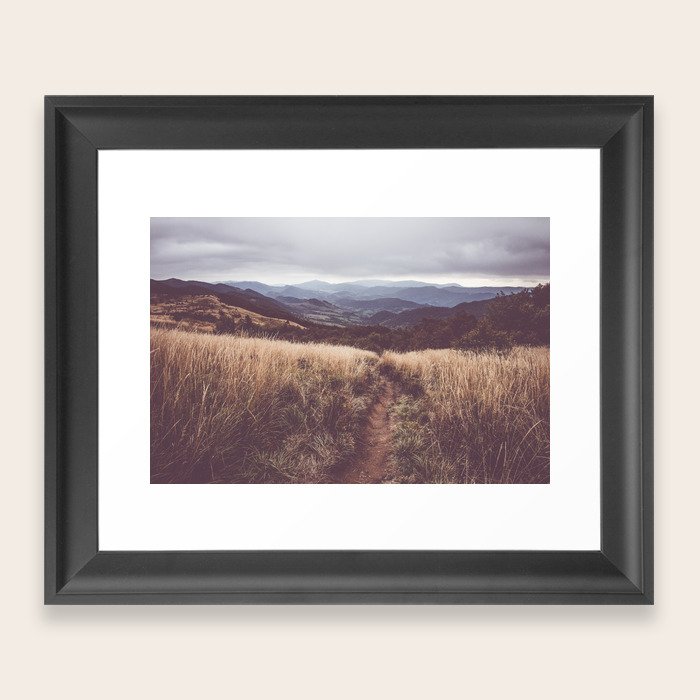 Bieszczady Mountains Landscape and Nature Photography Framed Art