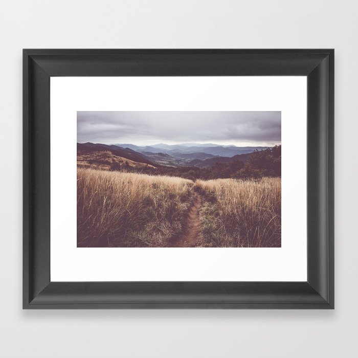 Bieszczady Mountains - Landscape and Nature Photography Framed Art Print