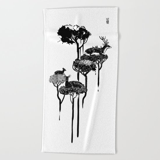 Deer to Dream Beach Towel