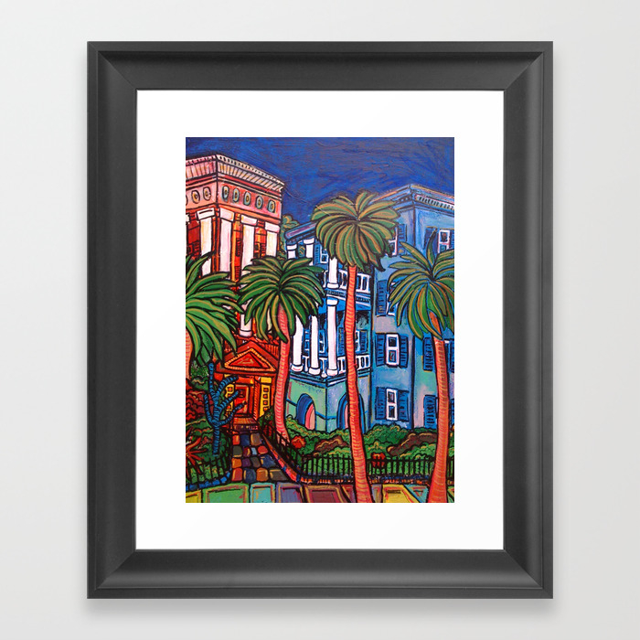 Charleston Battery Framed Art Print By Jasondavisart Society6