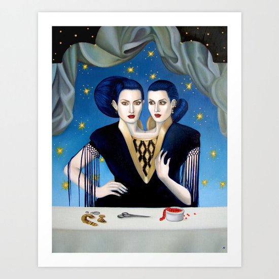Daughters of Maternal Impression Art Print