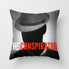 The Conspirators Podcast Show Art Throw Pillow