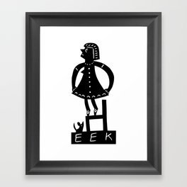 Eek A Mouse Framed Art Print