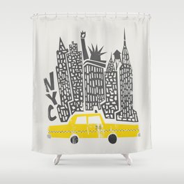 New York City Shower Curtain