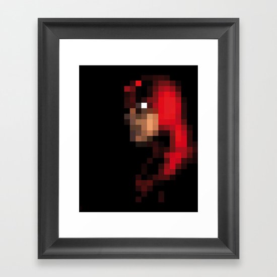 PIXELEON- Daredevil Framed Art Print