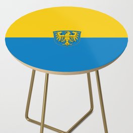 Flag of Upper Silesia Side Table