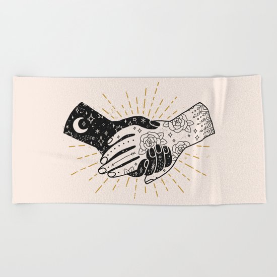 Hold On Beach Towel
