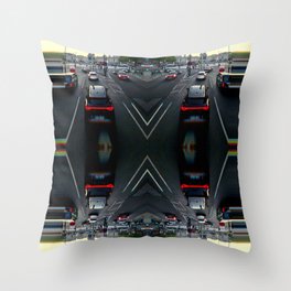 Zip and Zoom Throw Pillow