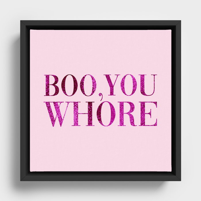 Framed Canvas