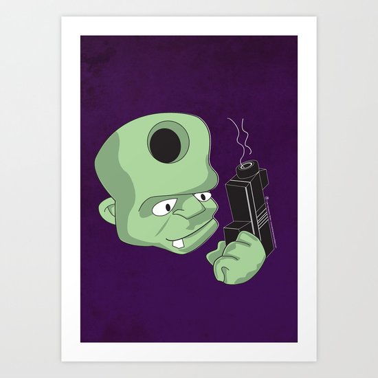Bullet in the Head Art Print