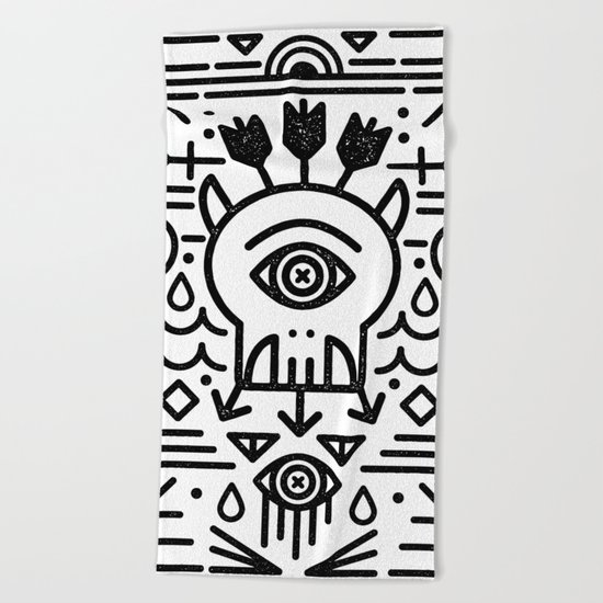 Monster Killer Cult Beach Towel