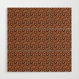 Brown Leopard Print 10 Wood Wall Art